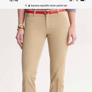 Banana Republic Sloan Fit pants. Size 0.